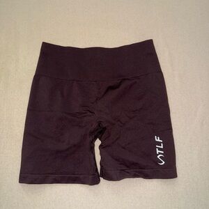 TLF Apparel Women's Scrunch Butt Black Shorts